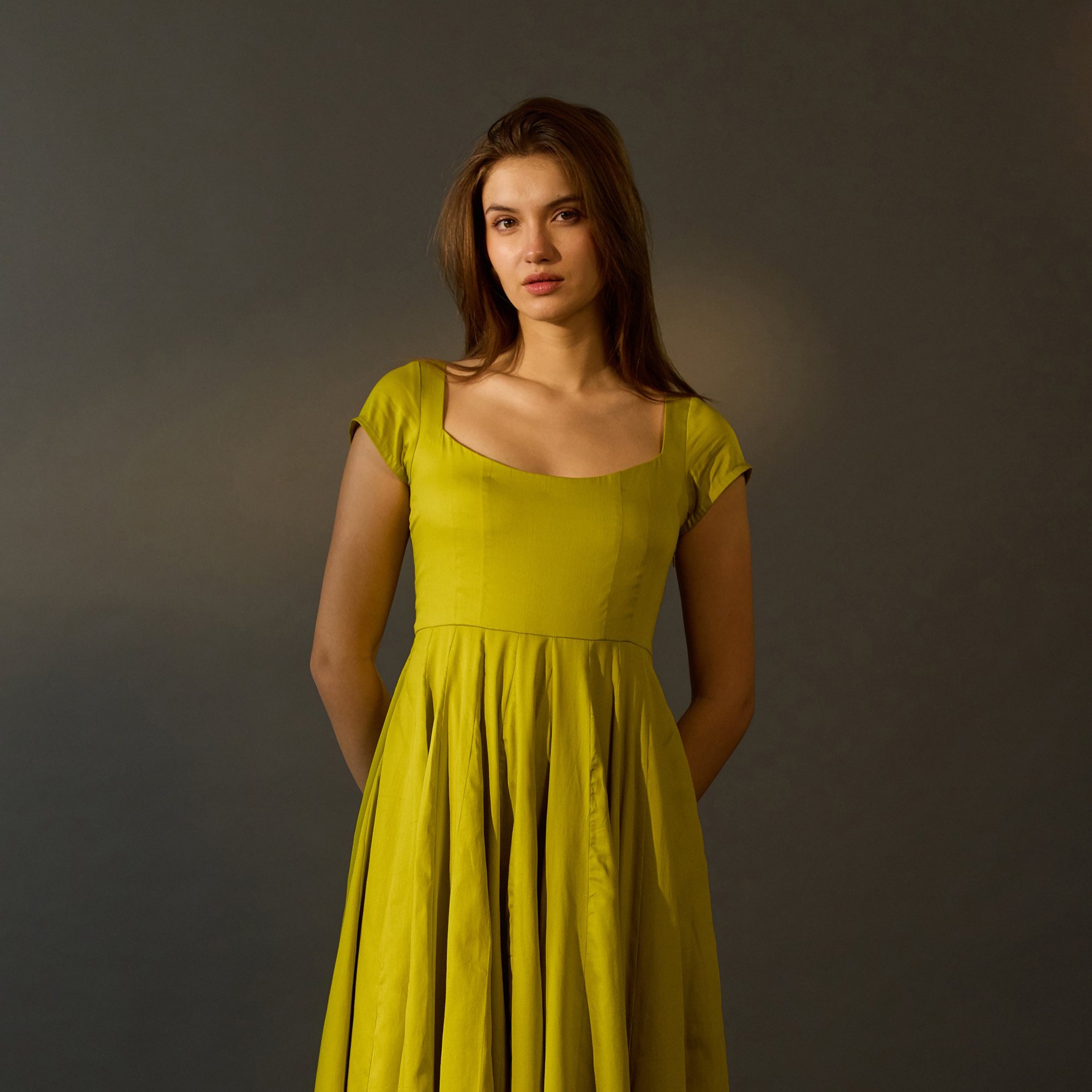 Lime Green Dress